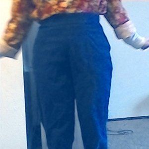 Plus size Cheerokee cobalt work pants